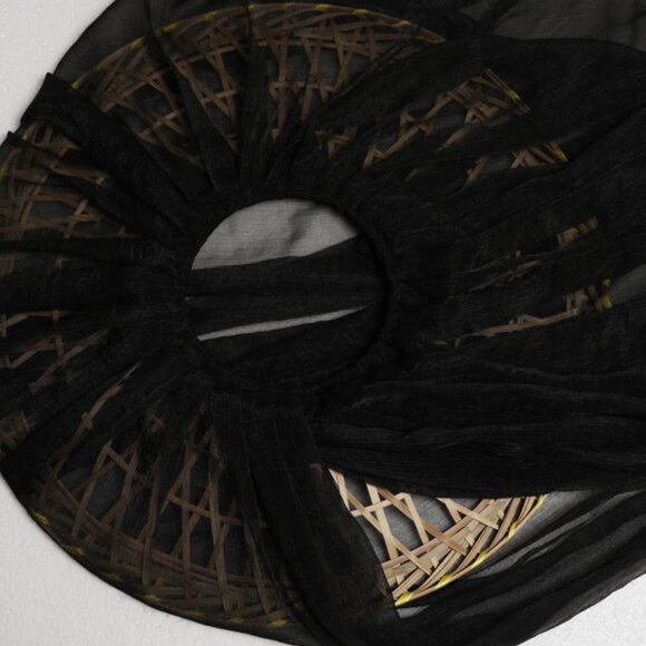 Traditional Veil Hat | Unisex Traditional Mask Hat Costume Cosplay - Picture 2 of 3